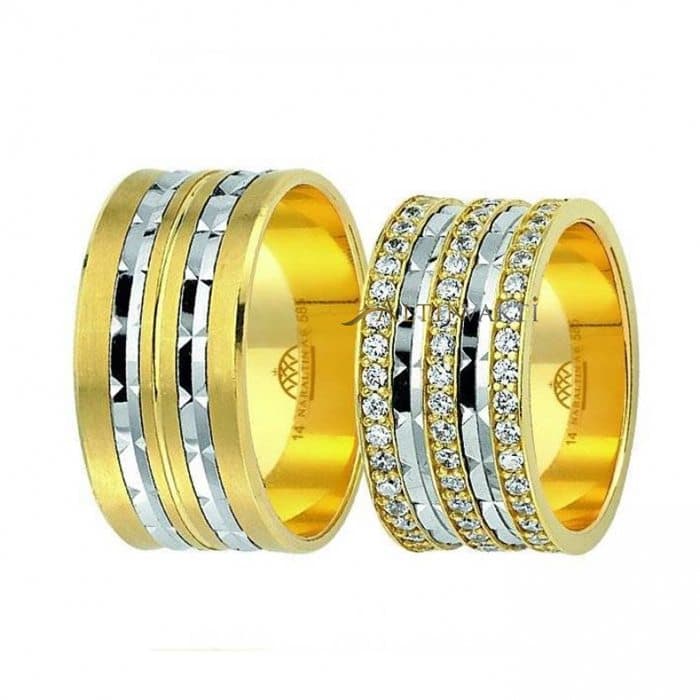 Partner Alyans Set Modell 3