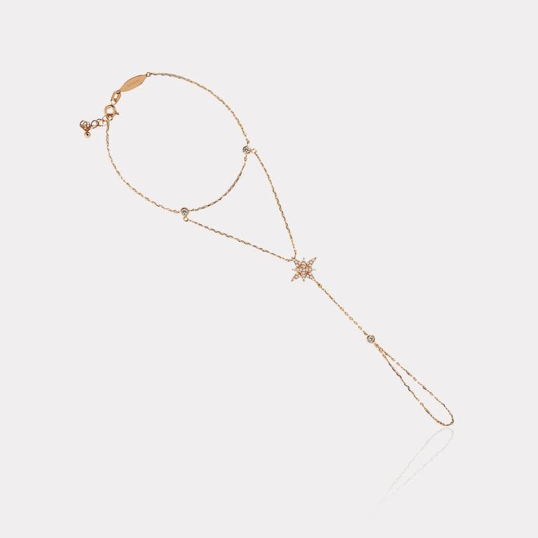 Roségold Polarstern Figur Şahmeran