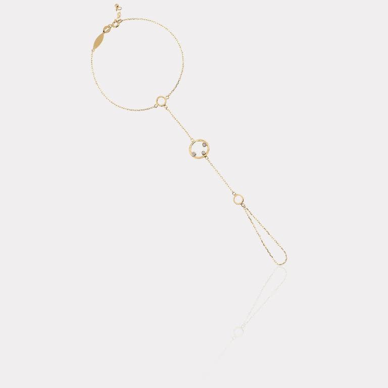 Gelbgold Herz Figur Şahmeran