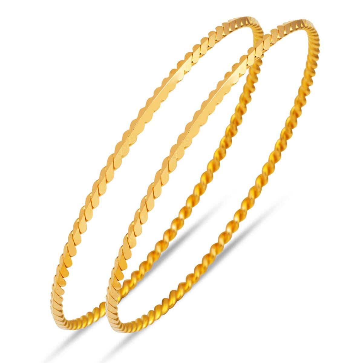 Gedrehtlı Ajda Gold 22K Armband (2*7) 14 g.