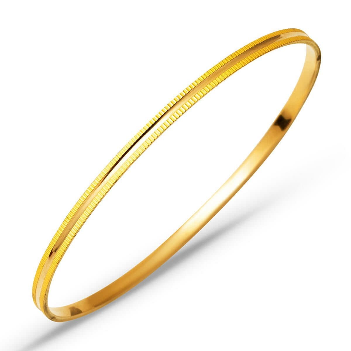 Investment 22K Oluklu Ajda Armband 15 g.