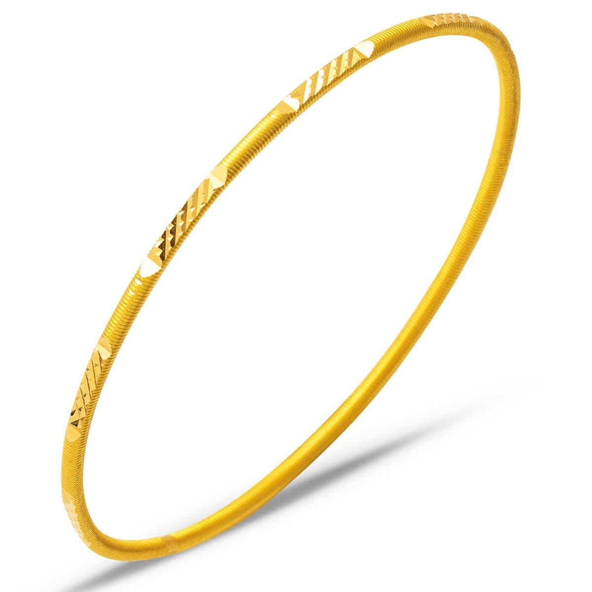 Yıldız İşlemeli 22K Gold Ajda Armband (3*9) 27 g.